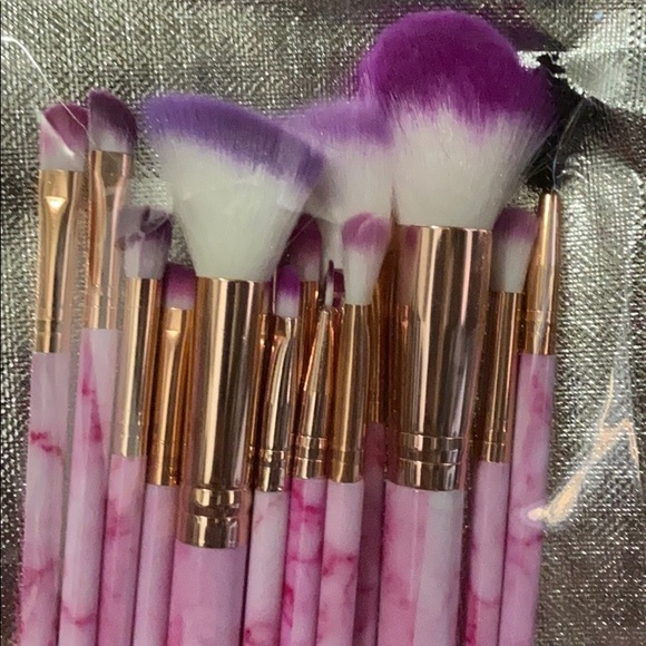 NEW 15Pcs Makeup Brushes Tool Set Cosmetic - Picture 2 of 3